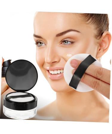 ibasenice 1 Set Loose Powder Box Powder Box Body Powder Case Offic Lotion Travel Plastic Nail Stickers Make up - Buy Online on GoSupps.com