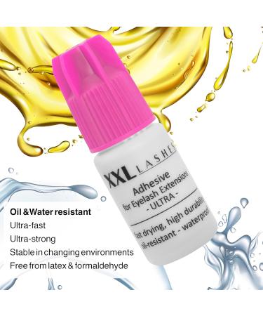 XXL Lashes Eyelash Glue xD Ultra - Oil-Resistant Fast Drying Waterproof 5ml for Volume Technology - Buy Online on GoSupps.com
