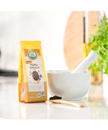 Lebensbaum Organic Black Pepper - Fruity & Spicy Flavor for Sauces Side Dishes & Oven-Baked Meals | 50g - Buy Online on GoSupps.com