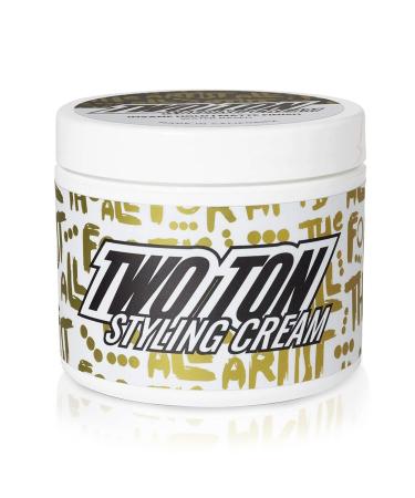 Hanz de Fuko Two Ton Insane Hold   Premium Men s Styling Cream   Extreme Hold  Matte Finish   100% Water Based  4 oz.