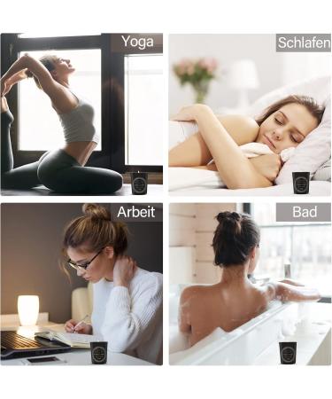 Vezmoc 4 Pack Fragrance Candle Gift Set | Natural Soy Wax Candles for Valentine's Day | Stress Relief & Sleep | Perfect Gift Ideas for Women - Buy Online on GoSupps.com