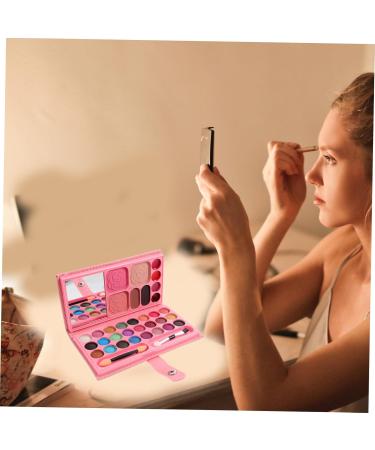 FOMIYES 2pcs 33 Makeup Palette Eyeshadow Kids Toiletry Bag Pink Kids Eye Shadow Blush Palette Make up Miss - Buy Online on GoSupps.com