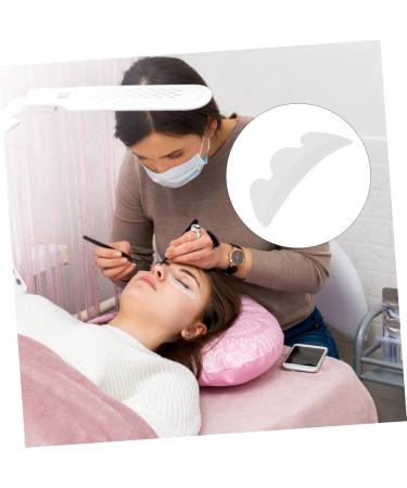 Ipetboom Silicone Eyelash Perming Curler Pads 5 Pairs Silicone Gasket Lash Tool Eye Patch Eyelash White Silica Gel Eyelash Perm Gasket - Buy Online on GoSupps.com