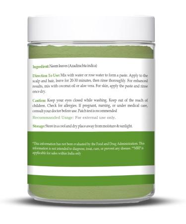 Havintha Poudre De Neem Naturelle Azadirachta Indica 227 G | - Buy Online on GoSupps.com