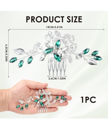 Hair Accessories Wedding Guest Wedding Guest Hair Accessories Prom Hair Accessories Sage Green Hair Accessories Bridal Hair Accessories for Bride and Bridesmaid - Buy Online on GoSupps.com