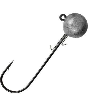 Spro Jighead HD - Premium Sea Hooks for Rubber Fish | 6/0 80g 3-Pack - Best Lead Heads for Sea Fishing & Jigs - Buy Online on GoSupps.com