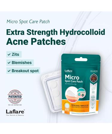 Micro Spot Care Patch - Self-Dissolving Acne Pimple Treatment | Target Zits & Blemishes with Patented 17mm Microdart Technology - Buy Online on GoSupps.com