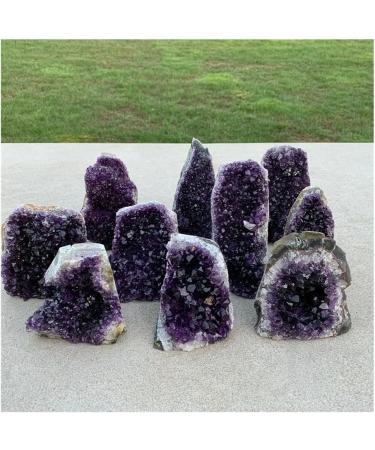 Natural Amethyst Quartz Specimen Beautiful (Size : 740-800g) ERTEYIN (Size : 640-700g) - Buy Online on GoSupps.com