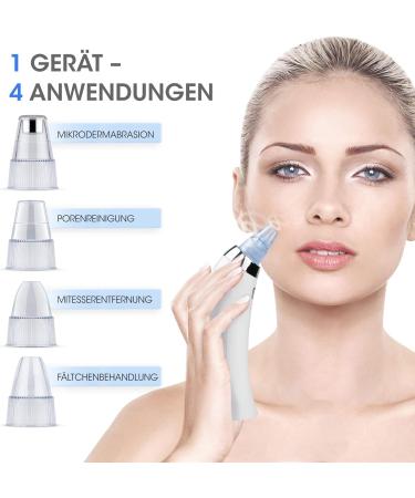 Laribel Microdermabrasion Device - Expert Recommended Facial & Pore Cleaner Strong 64 kPa Suction Blackhead Remover - Buy Online on GoSupps.com