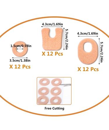 Sibba Feet Bunion Pads - Blister Bandages & Foot Cushioning for Pain Relief | Metatarsal Corn & Wart Care - Buy Online on GoSupps.com