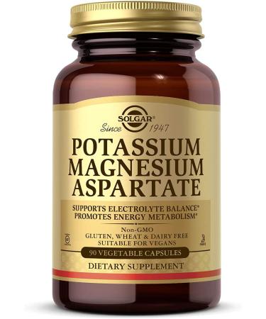 Solgar Potassium Magnesium Aspartate 90 Vegetable Capsules