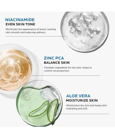 Dr. Pure Niacinamide 10% + Zinc 1% Serum - Anti-Aging Hydrating Face Serum for Smooth Glowing Skin | 2 Fl Oz - Buy Online on GoSupps.com