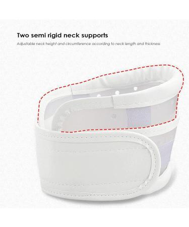 DNCG Neck Traction Collar - Soft Foam Neck Support for Pain Relief | Breathable Contoured Pillow for Home Office & Car - Buy Online on GoSupps.com