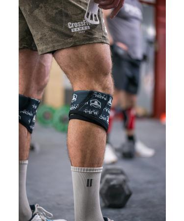 5mm Knee Sleeves Pair for Weightlifting & Cross-Training - High-Performance Compression Wraps - Large Black - Buy Online on GoSupps.com