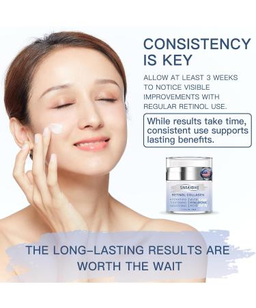 Instant Face Lift Cream with Retinol Collagen & Hyaluronic Acid Retinol Face Moisturizer for Wrinkles Neck & D collet Neck Firming Cream for Women & Men 1.7 Fl Oz 1.7 Fl Oz (Pack of 1) - Buy Online on GoSupps.com