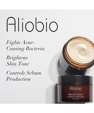 Acne Spot Treatment Cream Aliobio for Acne Scar Pimple Cream for Face & Back Acne Anti-Blemish Care 60g yellow - Buy Online on GoSupps.com