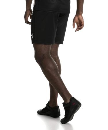 PUMA Men's LIGA Core Shorts - Puma Black & White | International Shipping Available - Buy Online on GoSupps.com