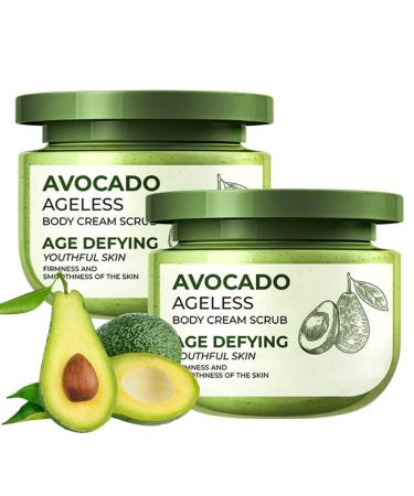 Body Scrub Avocado Forever Avocado Anti-Aging Body Scrub Exfoliating Body Scrub Himalayan Salt Body Scrub