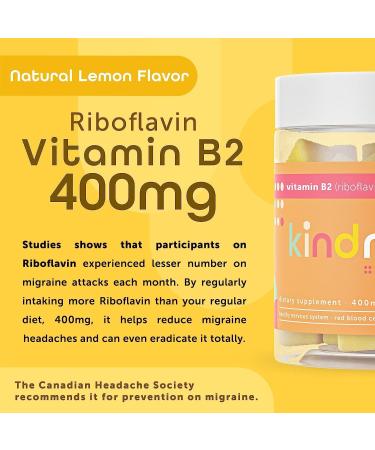 Kind Nature Migraine Relief Power Duo: B2 & Magnesium Gummies Bundle - Buy Online on GoSupps.com