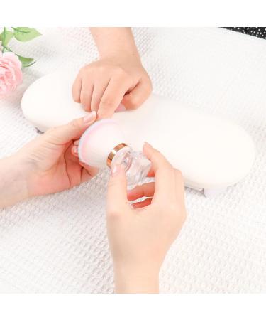 BQAN Nail Dust Brush - Nail Art Powder Remover for Acrylic & UV Gel Nails (Pink) | Perfect for Makeup & Nail Care - Buy Online on GoSupps.com