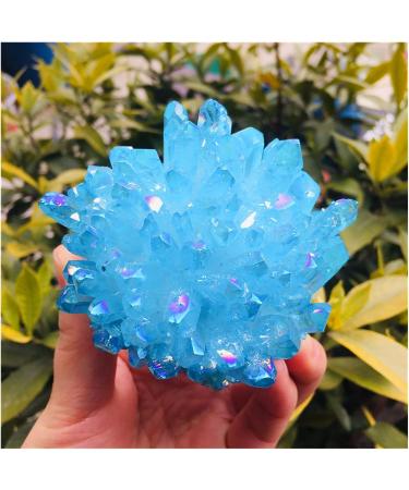 Natural Crystal Cluster White Specimen Ore Reiki Stone Raw Crystal Home Decor Decoration Gift 300-400g - Buy Online on GoSupps.com