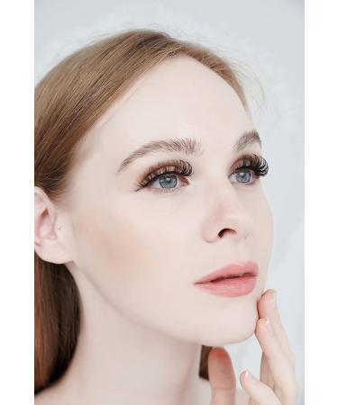 Russian Strip False Eyelashes - Natural Faux Lashes (KG02-11MM Black) - Buy Online on GoSupps.com