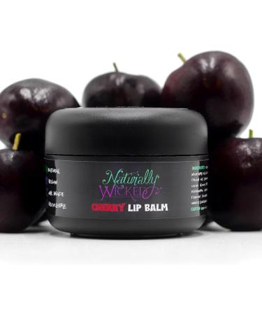 Naturally Wicked Cherry Lip Balm | Natural & Vegan Lip Repair Balm | 15ml - Buy Online on GoSupps.com
