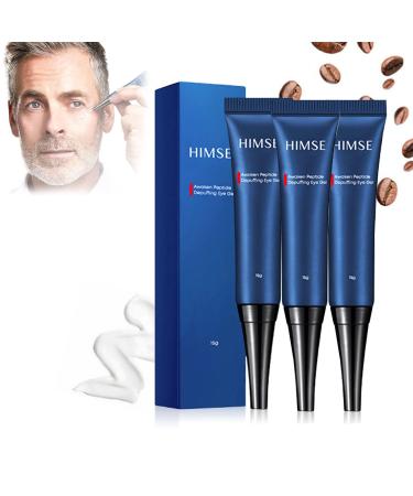 ZHUODDJIA HIMSE Awaken Peptide Depuffing Eye Gel - OPENEYES Awaken Peptide Lifting Eye Gel Reduces Puffiness/Dark Circles/Under Eye Bags/Wrinkles and Fine Lines Around the Eyes (3 pcs)