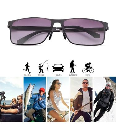 Buy UV400 Spring Hinge Reading Glasses - Women & Men Sun Protection Blue Light Filter 2.5X - Stylish Safety Sunglasses - Buy Online on GoSupps.com