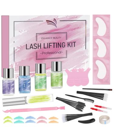PERMANIA Lash Lift Kit  Brows Lamination Kit  Eyelash Perm Salon Quality  Keep Lashes Curling and Instant Fuller Eyebrows for 8 Weeks bottled