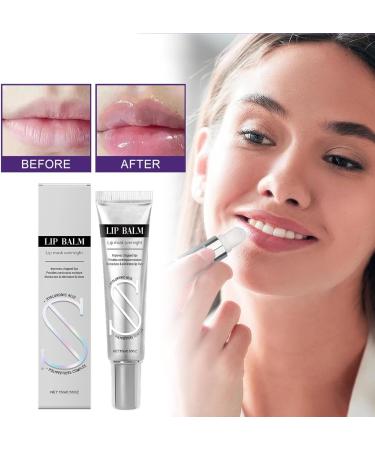  Generisch Peptide Lip Treatment Lip Balm with Hyaluronic Acid Mini Lip Gloss and Lip Balm for Dry Lips with Hyaluronic Acid and Night Mask for Glowing Skin (3) - Buy Online on GoSupps.com