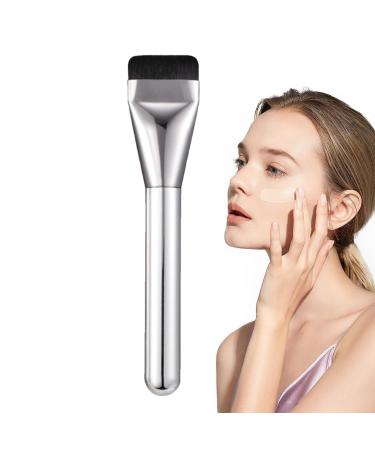 Flat Foundation Makeup Brush - 3 Liquid Foundation Brush Foundation Makeup Brush for Liquid & Cream Foundation Face Contour Concealers Brush 3pcs