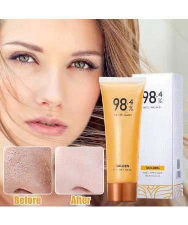 Gold Foil Peel Off 98.4% Gold Facial Remover Moisturizing Cleansing Facial Reduces Fine Lines Cleans Pores - Buy Online on GoSupps.com