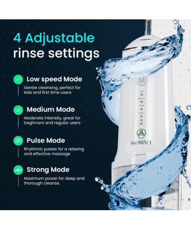 Nasal Irrigation System for Sinus Relief - Portable Cordless Electric Neti Pot Nose Cleaner - Sinus Flush Kit for Adults & Kids Home & Travel with 4 Rinse Modes 4 Nozzles 30 Salt Packs Standard - Buy Online on GoSupps.com