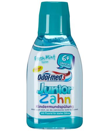 Odol med3 Mouthwash Junior 300ml pack of 3 (3 x 300 ml)