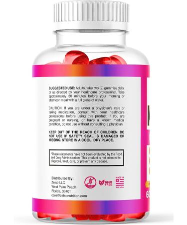 Zelso Nutrition K3 Mineral Gummies: 2 Pack - Advanced Vitamins + Multivitamin, 60 Day Supply - Buy Online on GoSupps.com