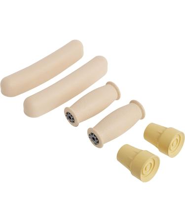 Drive Medical Crutch Accessory Replacement Kit - Tan| Buy Online Now - Buy Online on GoSupps.com