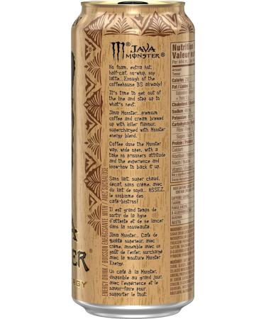 Monster Energy Java Mean Bean 444mL Cans Pack of 12 - Buy Online on GoSupps.com