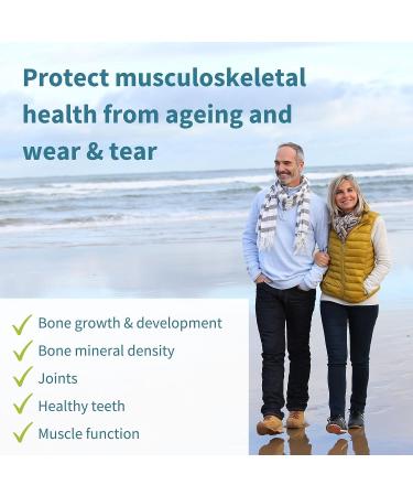 Plant-Based High Absorption Algae Calcium & Magnesium Supplement with K2 & D3 for Bone Support - Vegan, Non-GMO, 60 Tablets by Igennus - Buy Online on GoSupps.com