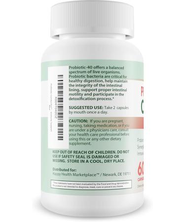 Probiotic Combo Pro - Our Best Probiotic Prebiotic Combo & Best Prebiotics and Probiotics For Diverticulosis - 40 Billion Cfu Probiotics Vitamin D Zinc Fiber Diverticulosis Supplement - Buy Online on GoSupps.com