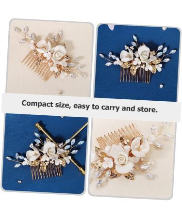 KOMBIUDA Bridal Comb Bride The Photo Ceramics The Flowers - Buy Online on GoSupps.com
