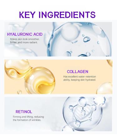 Retinol Neck Cream for The Appearance of Firming - Face Moisturizer with Hyaluronic Acid & Collagen - Helps Improve Look of Fine Lines & Skin Elasticity - 1.76 Fl Oz - Buy Online on GoSupps.com