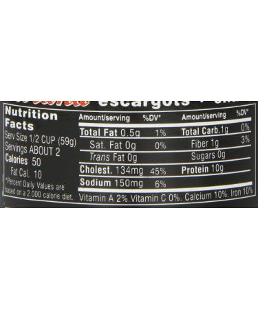 Roland Escargot Snails 7.75oz - Pack of 12 | Large Snails for Gourmet Dining - Buy Online on GoSupps.com