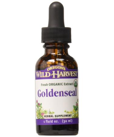 Oregon's Wild Harvest 1:2 Fresh Organic Goldenseal Extract, 1 Fluid Ounce