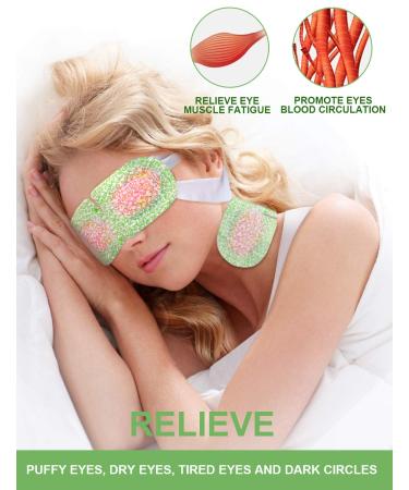 Steam Eye Mask Bundle - 16 Packs Unscented & 16 Packs Chamomile - Buy Online on GoSupps.com
