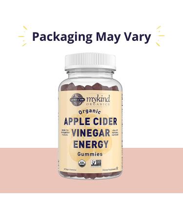 Garden of Life Organic Apple Cider Vinegar Energy Gummies - 63 Vegan Gummies - Buy Online on GoSupps.com