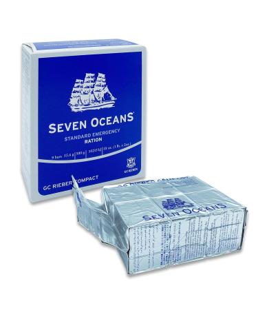 Buy Seven Oceans Energierliegel Outdoor Bar - 9 Nutrient-Rich Emergency Food Bars for 1-Day Survival Stock | Long-Lasting Compact Light Sweet Taste | Ideal for Crisis Situations - Buy Online on GoSupps.com