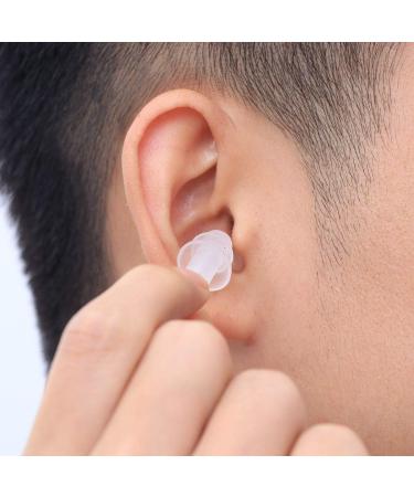 SUPVOX 40pcs Silicone Earplugs Soft Ear Protection Ear Plugs Water-Proof Ear Plugs Noise Reducing Ear Plugs (Transparent) - Buy Online on GoSupps.com
