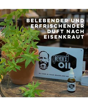 Beyers Oil Bart l & Pomade Set - Handmade Bavarian Beard Care | 100% Natural with Chiemgau Beeswax - Smooth Skin & Beard - Buy Online on GoSupps.com