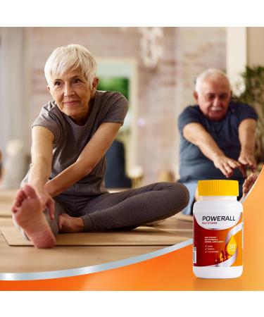 U.S. Health Club PowerAll Adult Multivitamin for Men & Women Daily Immune Energy & Metabolism Support with Vitamin D3 B Vitamins Antioxidants L-Glutathione & Lutein 30 Tablets (1 Pack) - Buy Online on GoSupps.com